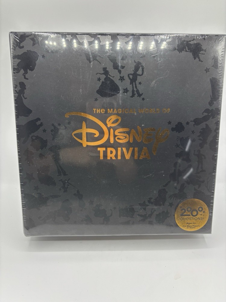 - PlayMonster The Magical World of Disney Trivia Game - Ages 6 | 2 players