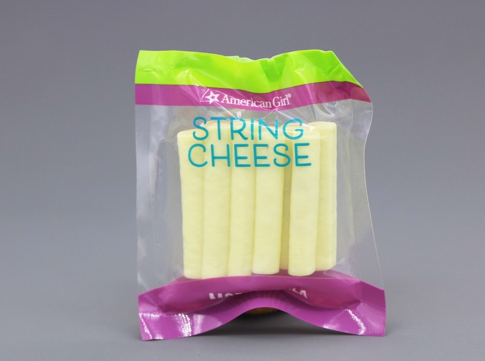 American Girl 18-inch doll string cheese snack food