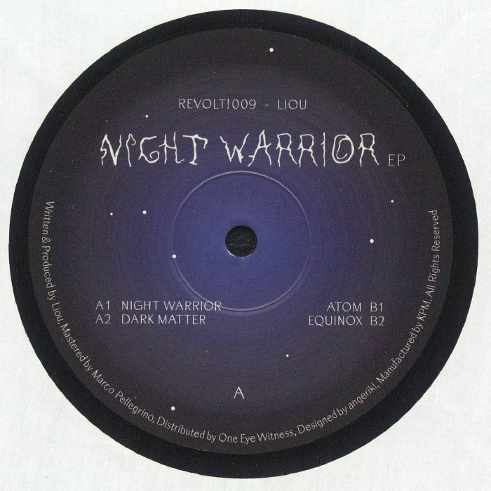 LIOU - Night Warrior EP - Vinyl (12