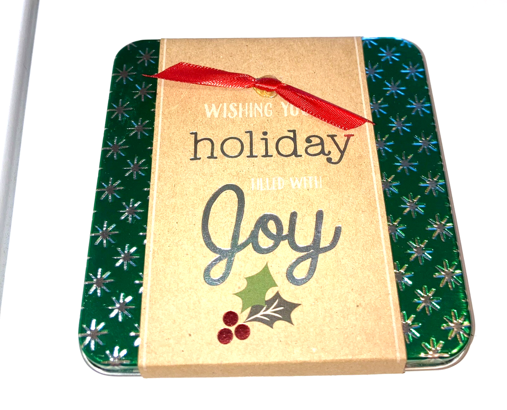 Gift Card Holder  Christmas Tin Box  Fun Stocking Stuffers  CHRISTMAS-image