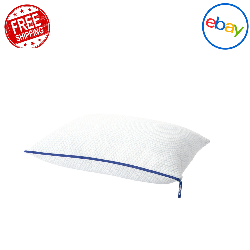 Nectar Tri-Comfort Cooling Bed Pillow, Memory Foam, Medium Firm, Jumbo/King NEW