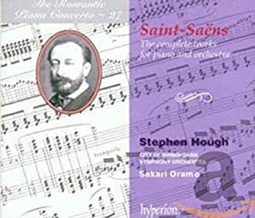 Saint-Saens Complete Piano & Orchestra Works Hough Oramo CBSO CD 2001