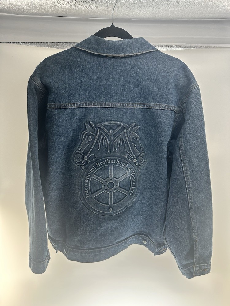Vintage Teamsters Union Denim Jacket – International Brotherhood of Teamsters 2X