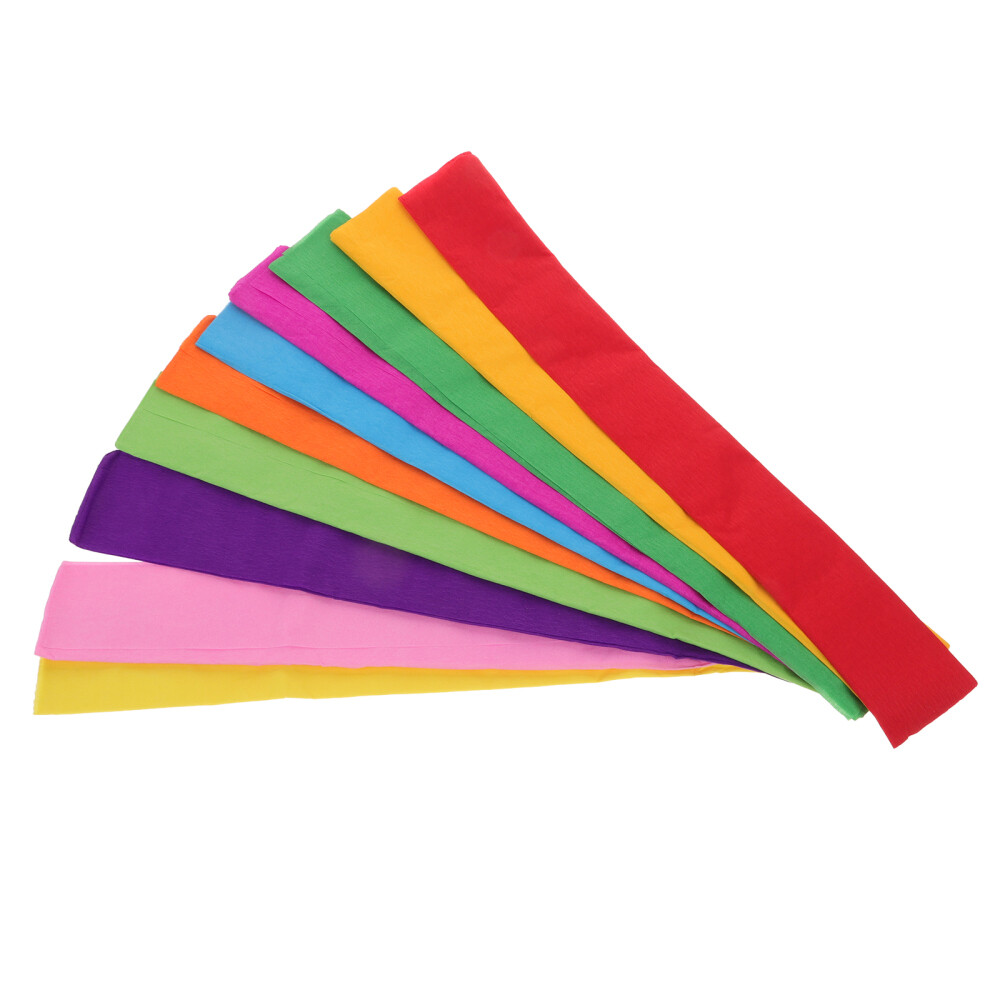 10 Pcs Tissue Paper Gift Wrap Wrapping Crepe Flowers Decorations