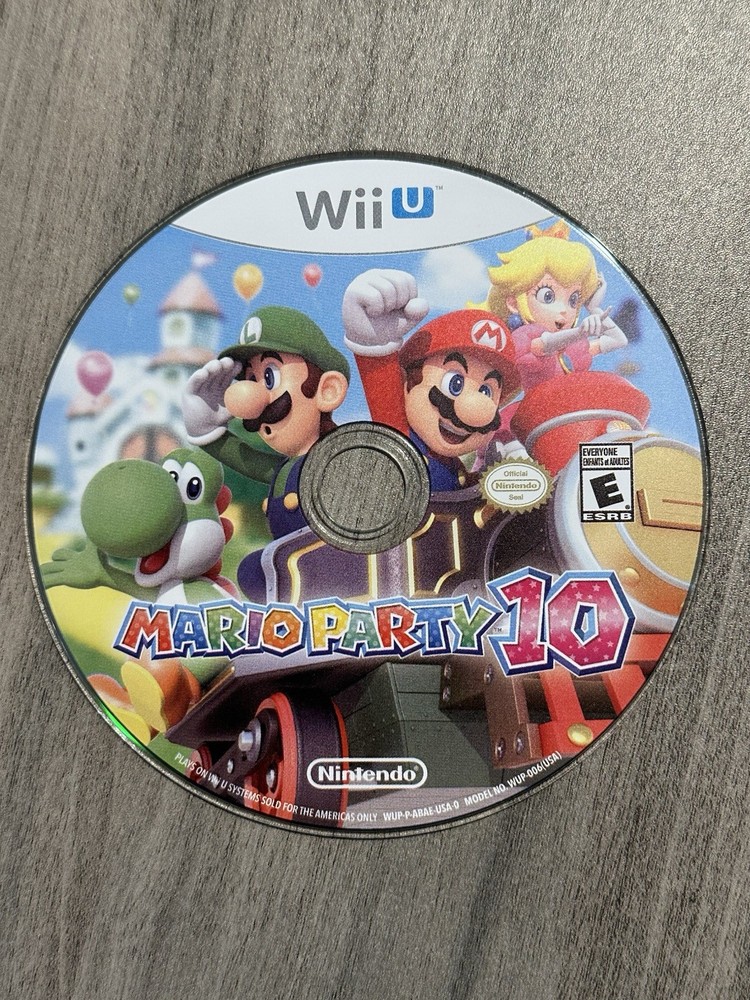 Mario Party 10 (Nintendo Wii U, 2015) Disc Only