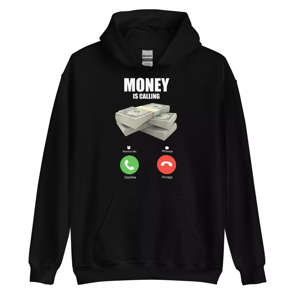 ~HOT NEW!~ MONEY IS CALLING ALL COLOR HOODIE S-5XL