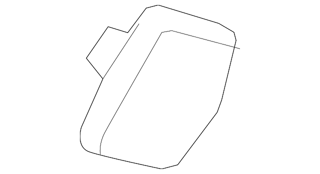 Genuine GM Cover-W/S Side Upper G/Molding                 *Left Ttnum 15140522