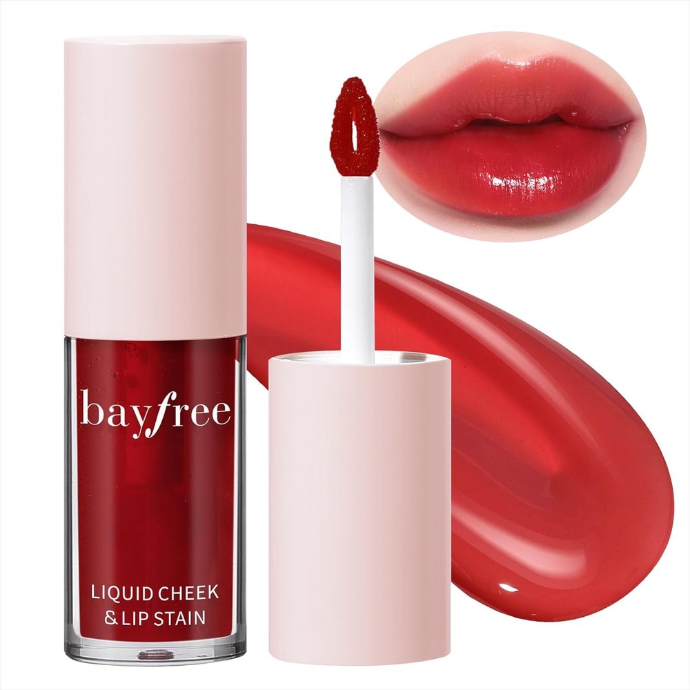 Korean Liquid Cheek & Lip Stain - Moisturizing, Weightless, Non-Sticky Tint