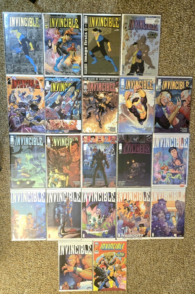 INVINCIBLE Comic Lot x21 Issues OPEN TO OFFERS