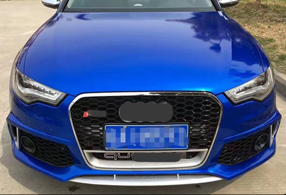 For 2013 2014 2015 Audi A6 C7 S6 Rs6 Front Bumper Mesh Grill  Grille