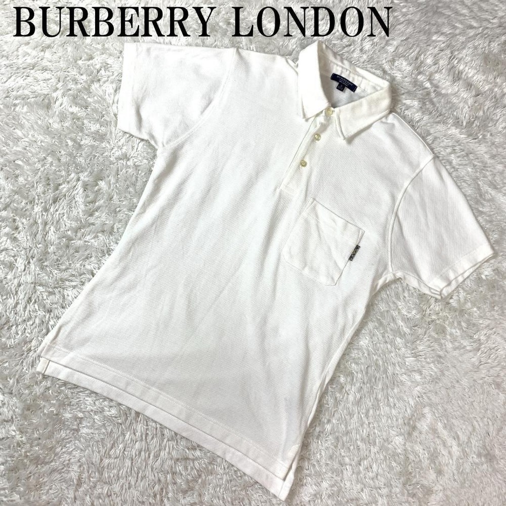 Burberry short-sleeved polo shirt Men's Fashion from Japan