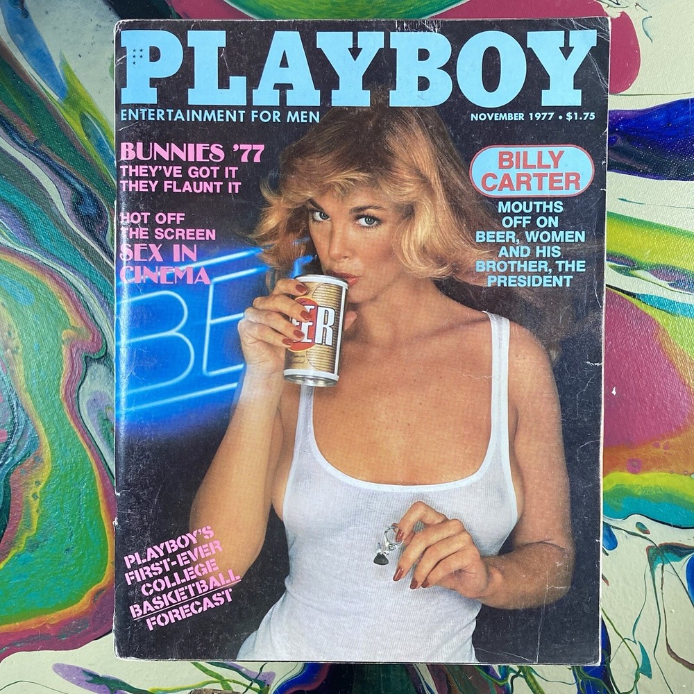 Playboy November 1977 Magazine CG Susan Niger PMoM Rita Lee & Billy Cater Paper