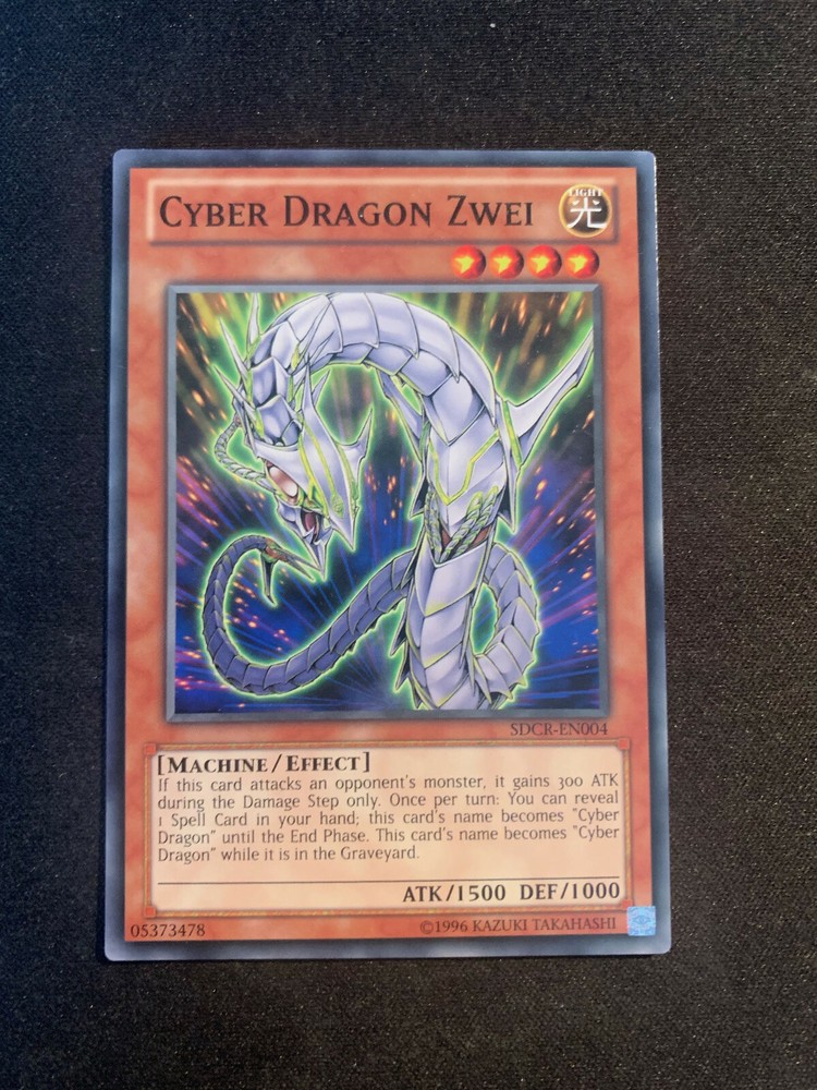 Cyber Dragon Zwei SDCR-EN004 NM Cyber Dragon Revolution TCG Card-image
