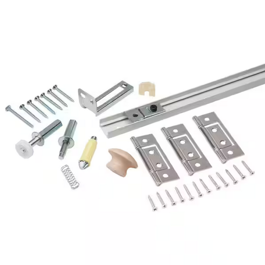 30-Inch Bi-Fold Door Hardware Kit – Complete Set for 2-Panel Doors