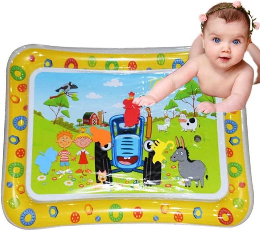 farm baby stuff, water mat tummy time, baby, time mat,...