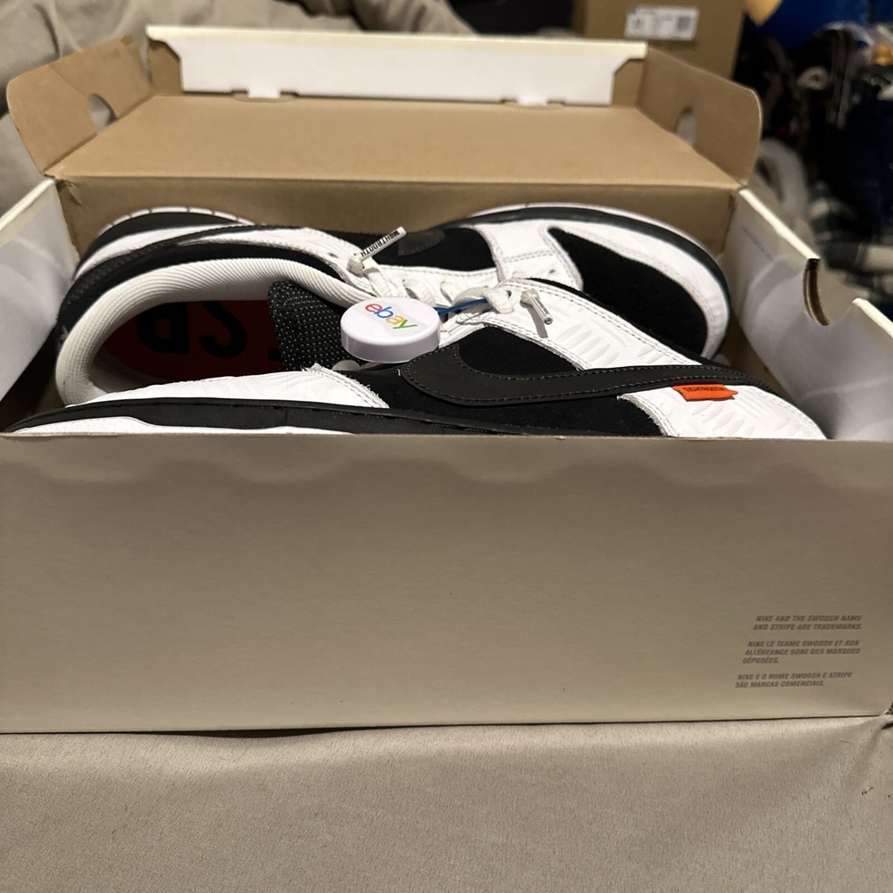Size 12 - Nike SB Dunk Low x TightBooth White
