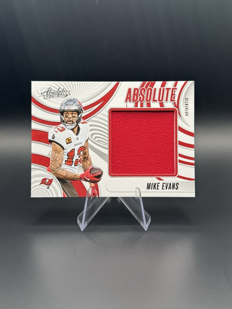 2025 Panini Absolute - Authentic Mike Evans Jumbo Patch #AJ-MES (MEM)