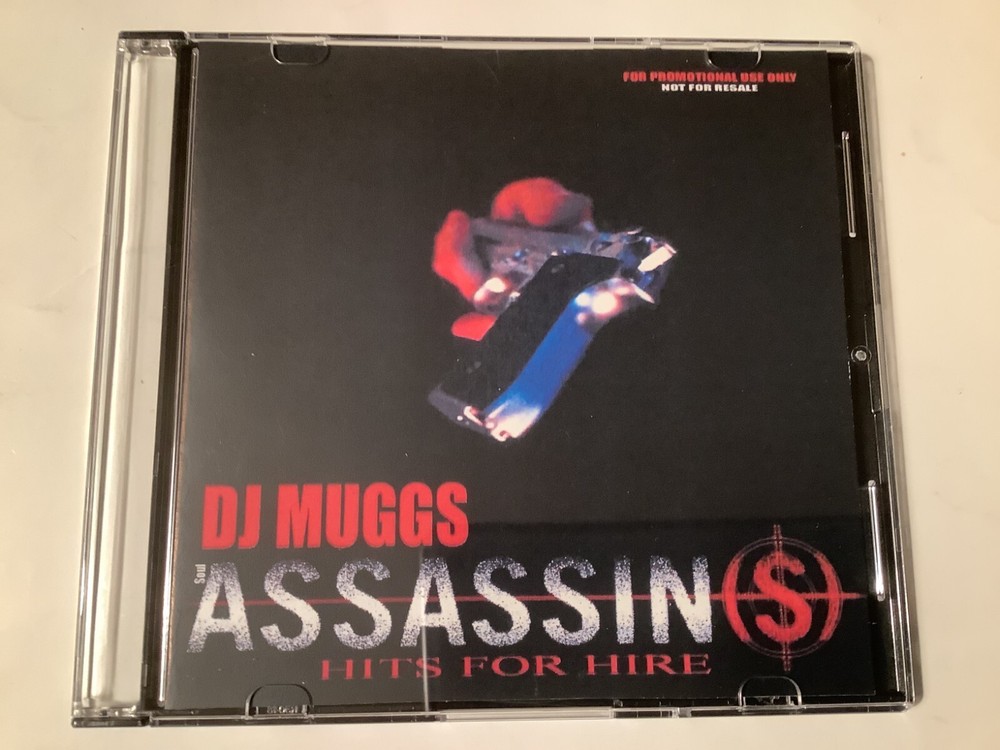 DJ Muggs Hits For Hire 2003 Rare Promo CD Mixtape Aftermath Eminem 50 Cent