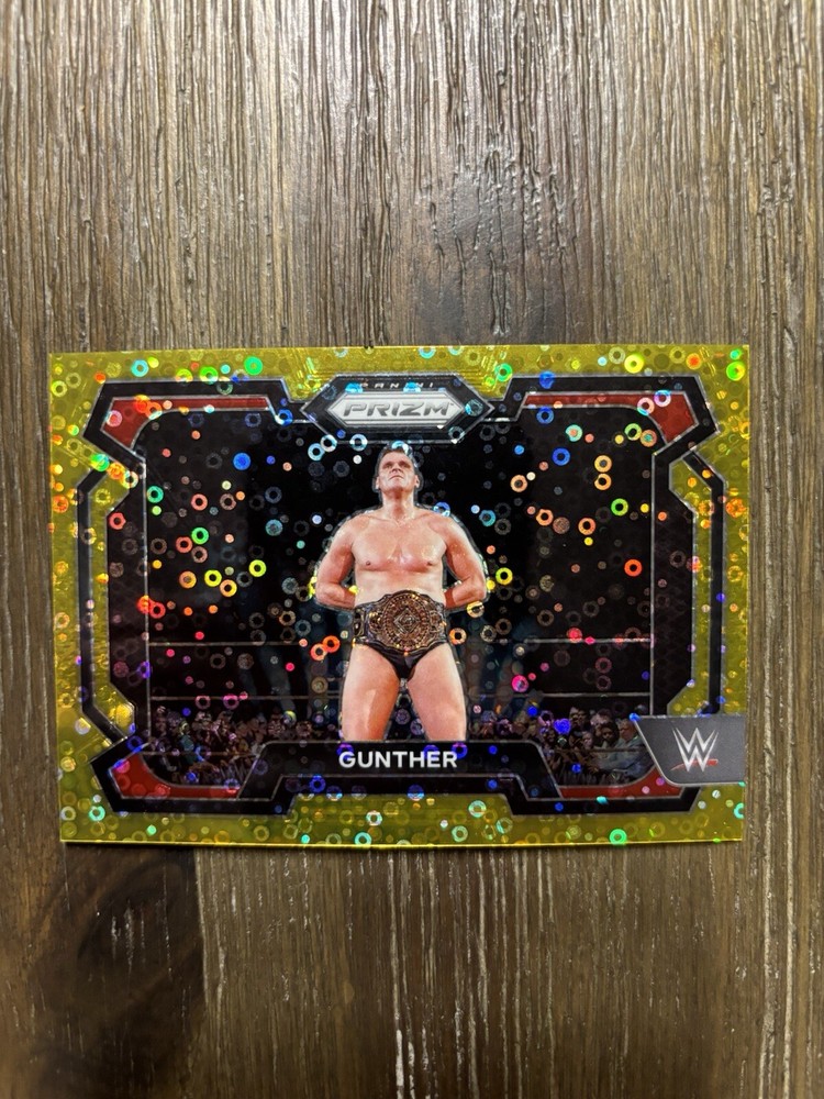 2024 Panini Prizm wwe undercard Gunther Gold Disco /10 #50