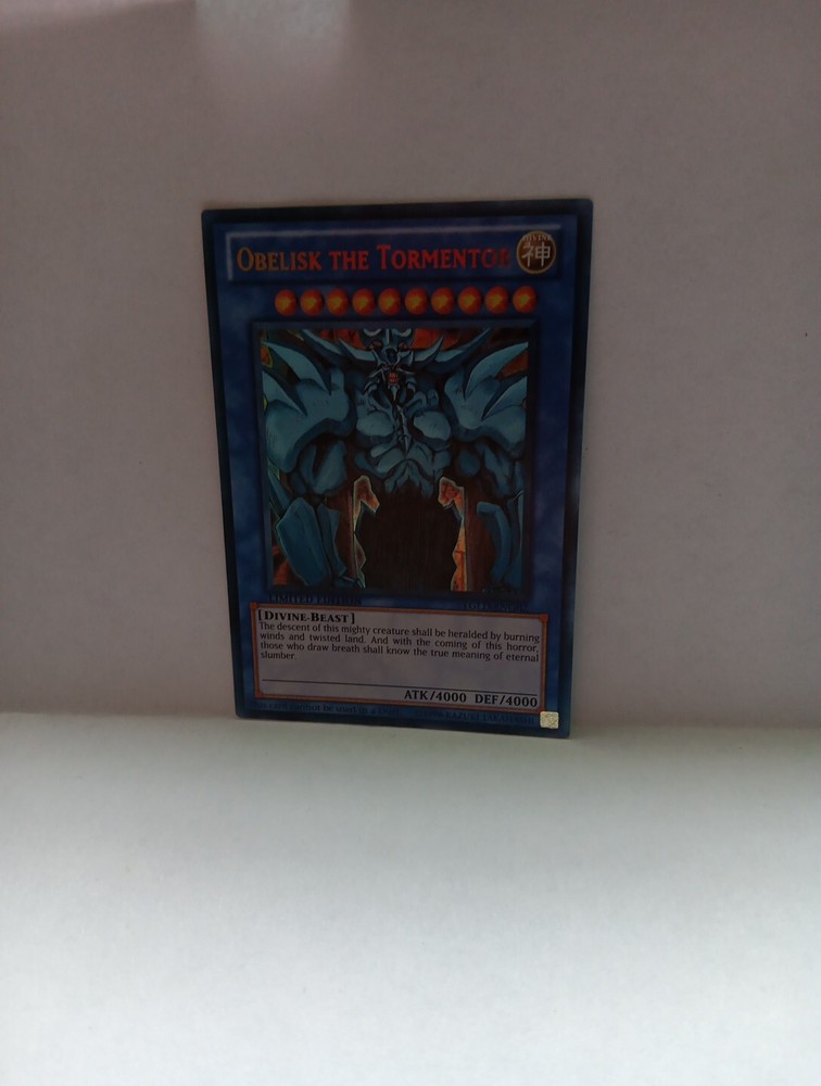 Obelisk the Tormentor YGLD-ENG02 Limited Edition Yugi's Legendary Decks
