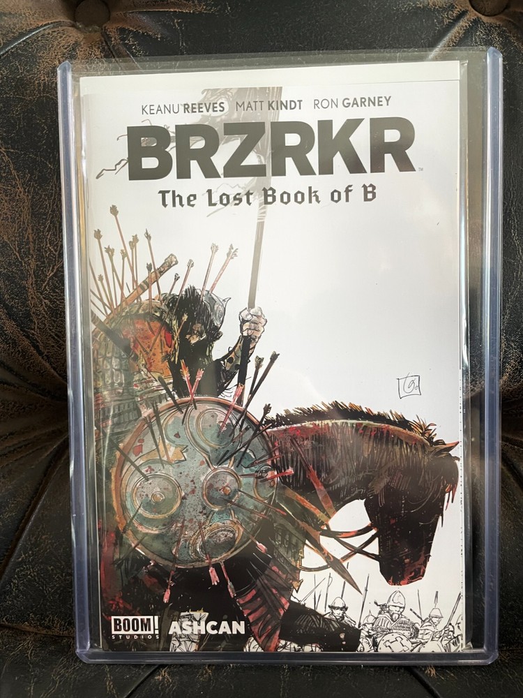 BRZKR: The Lost Book Of B Ashcan SDCC exclusive from Boom Studios