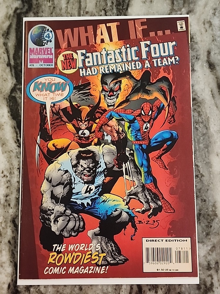 What If 78 Marvel 1995 Alternate Reality Comic