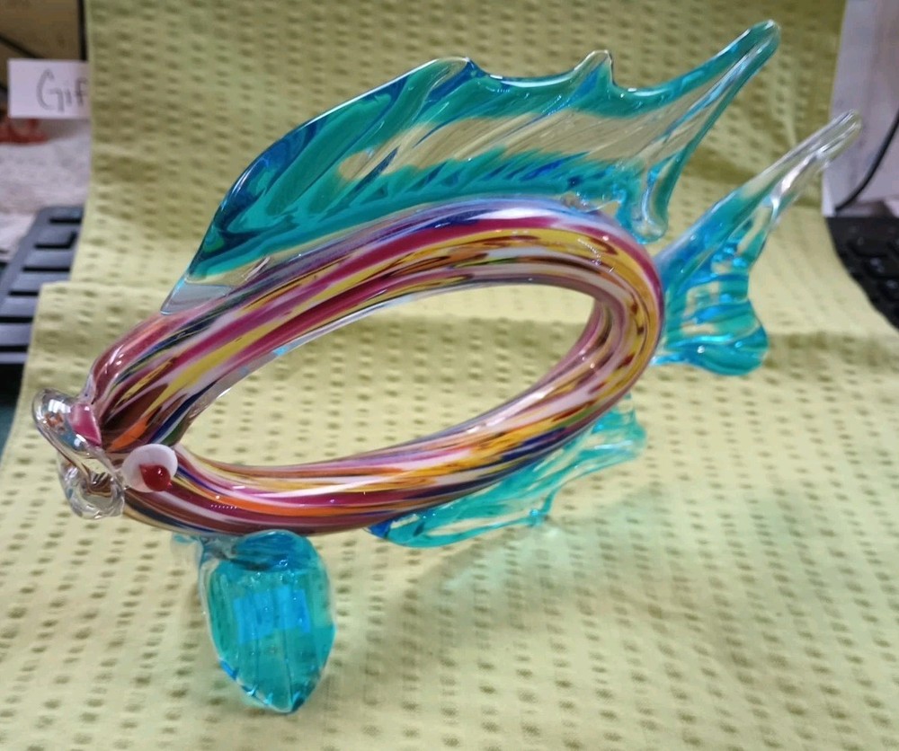 Murano Style Art Glass Fish