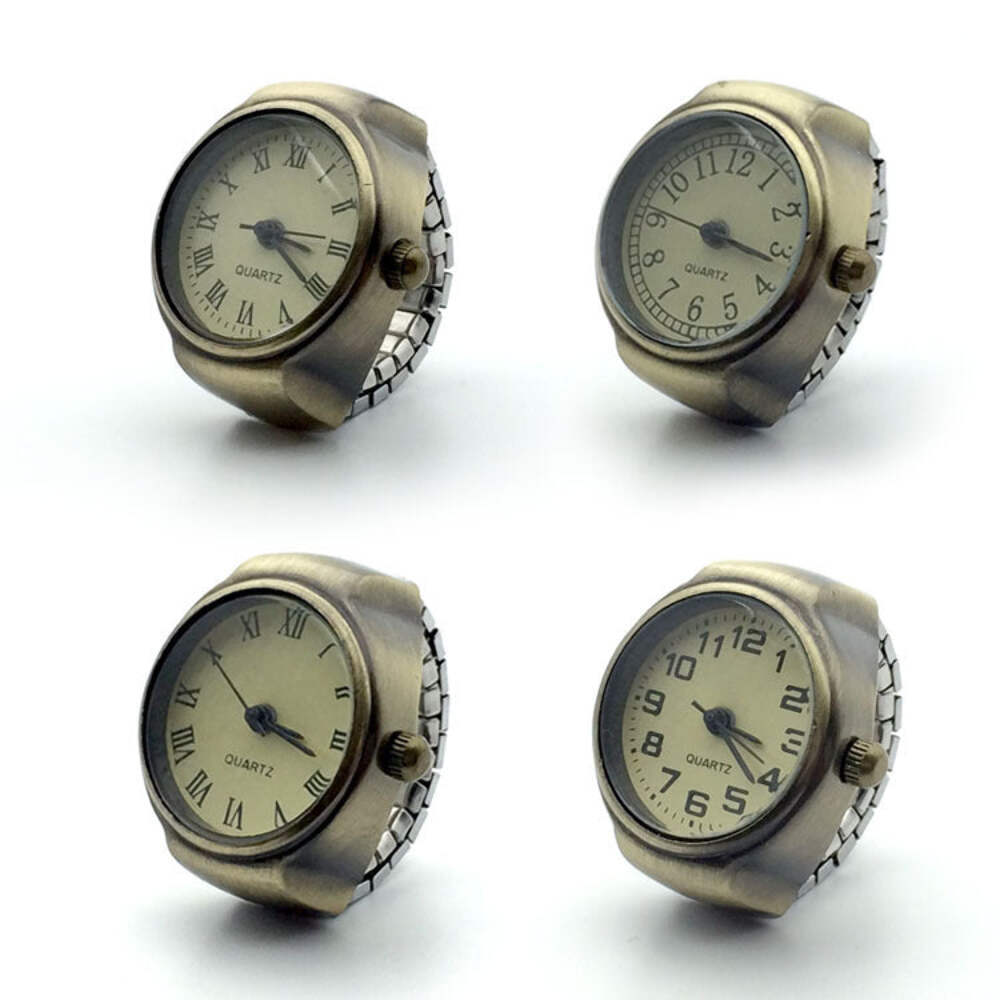 Custom Antique Style Couple Ring Watch for Men and Women