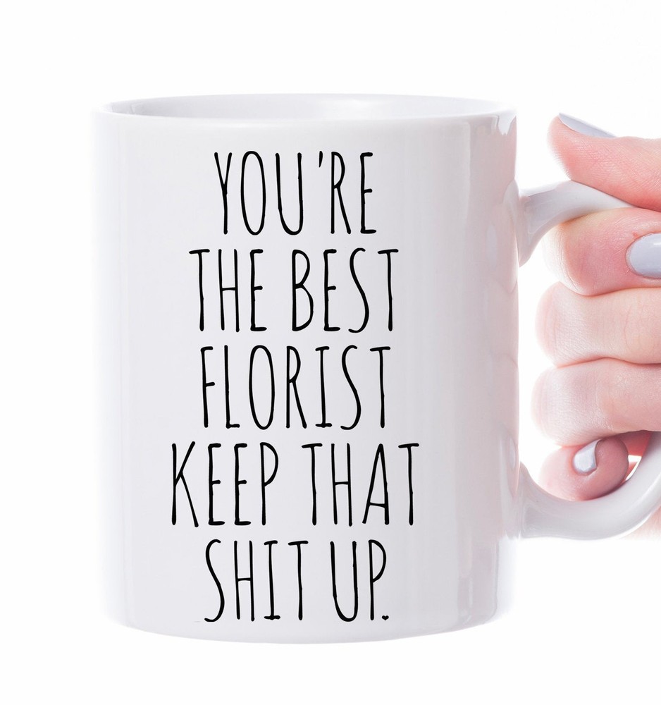 Gifts For Florist Florist Wedding Gift Funny Florist Mug Florist Birthday Gift