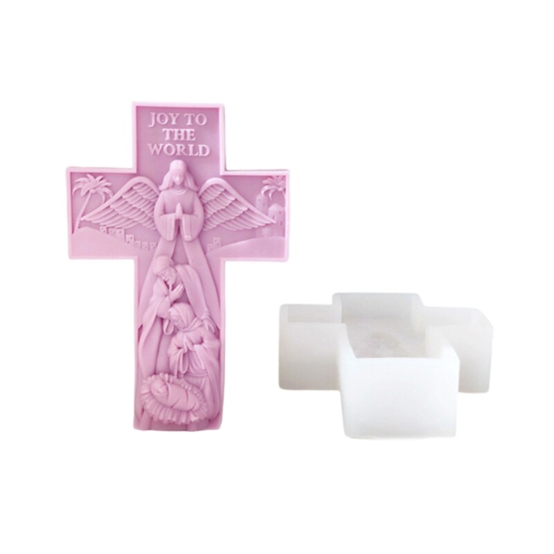 Religious Pendant Mold Epoxy Resin Molds Candy Baking Molds Home Decorative