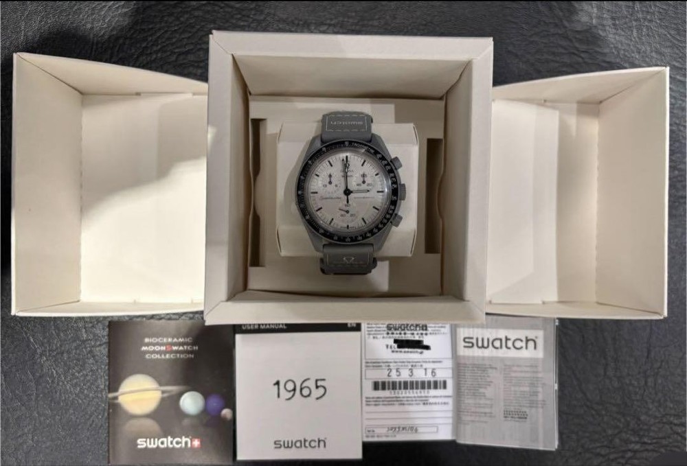 Swatch X Omega 1965 Bioceramic Moonswatch Limited Edition Watch