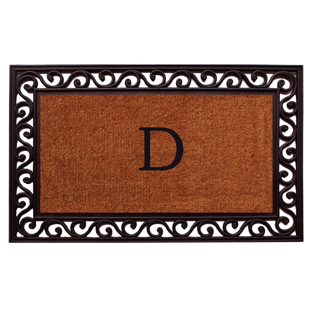 Home & More 100063048 Rembrandt Monogram Doormat 30