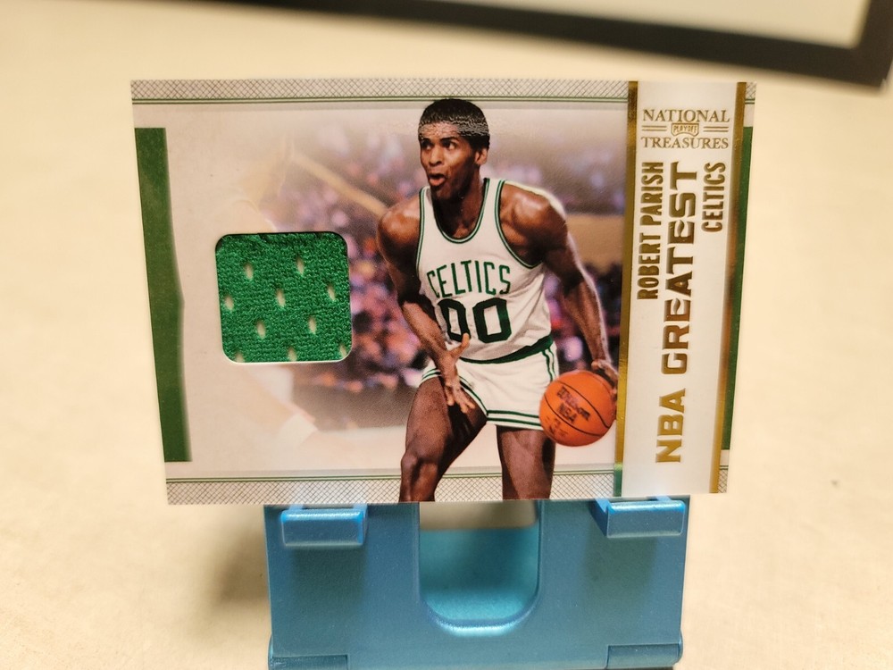 2010 Panini National Treasures Robert Parish Patch /49 NBA Greatest T9137