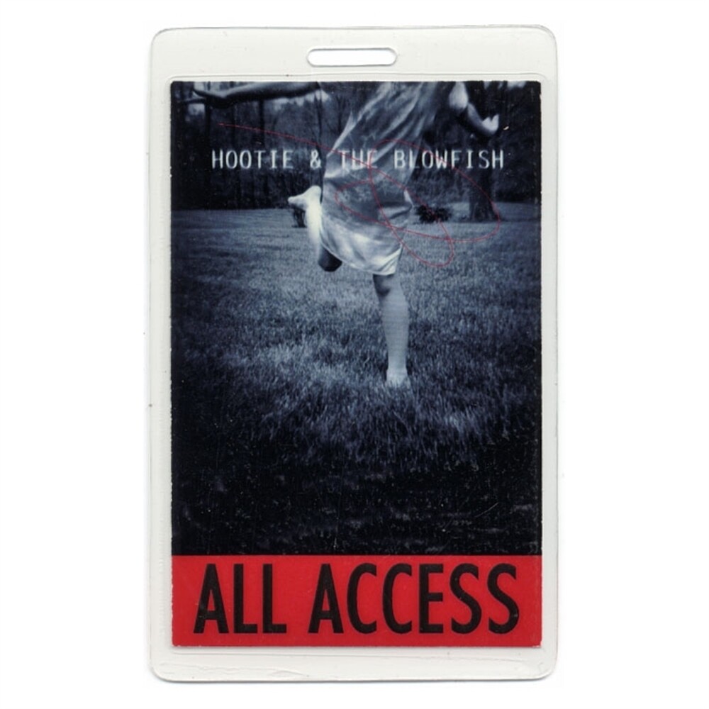 Hootie And The Blowfish 1998 Concert Tour Laminated Backstage Pass &