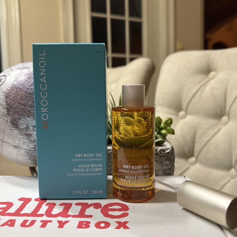 Moroccanoil Dry Body Oil 1.7 oz Hydrating Instant Nourishment Brand New
