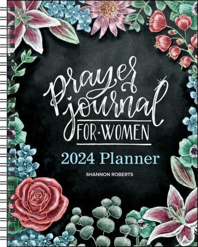 Prayer Journal for Women 12-Month 2024 Monthly/Weekly Planner Calendar by Robert