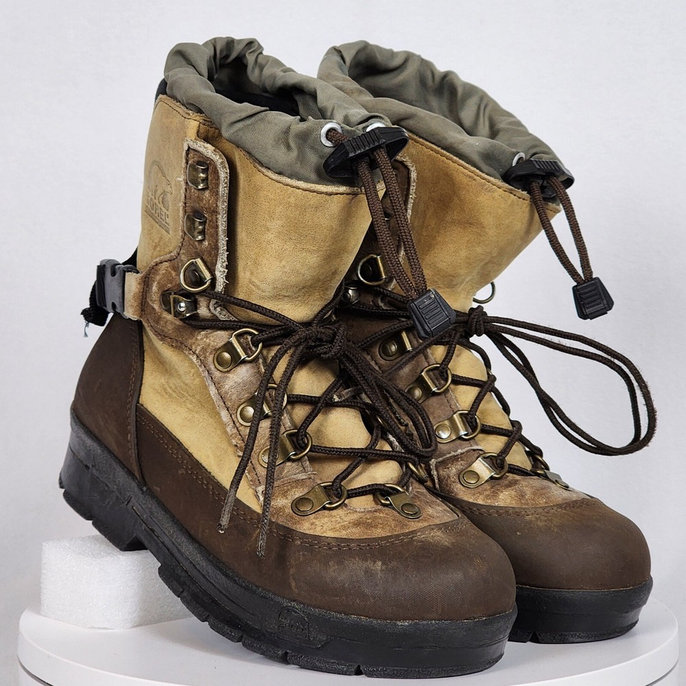 Sorel Quest Cactus Waterproof Brown Boots Womens Size 7 Lightly Worn