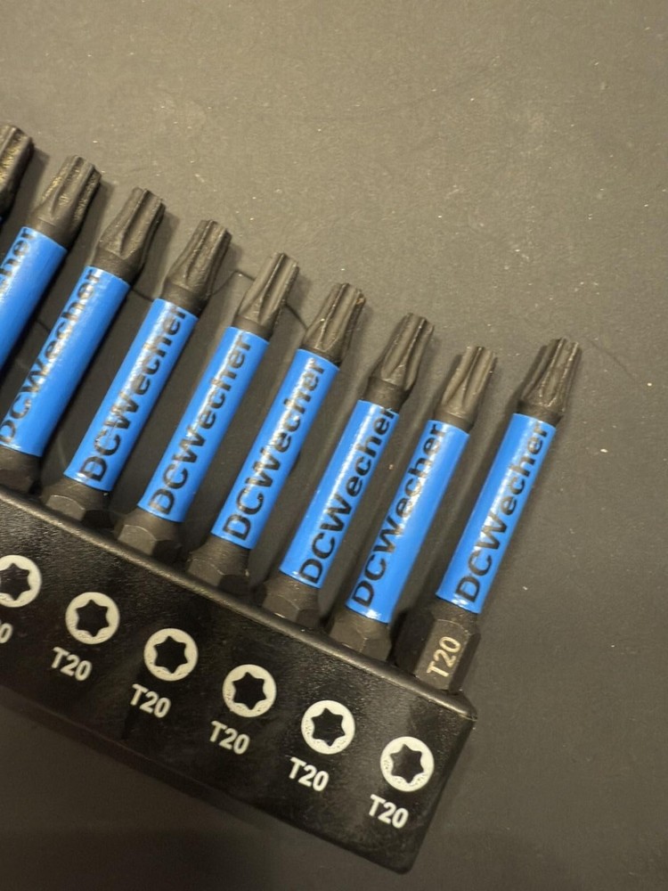 10 Pack T20 Torx Bit 2 Inch Professional Screwdriver Bits Tool