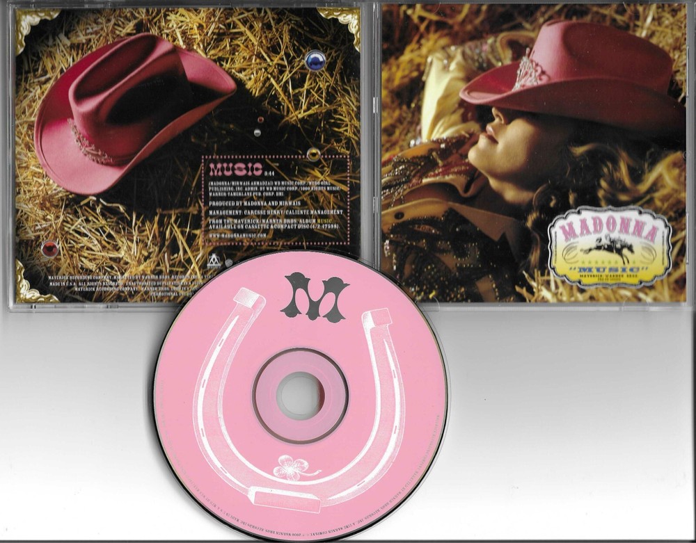 MADONNA Music  ULTRA RARE 2001 USA PROMO Radio DJ CD single PROCD100303