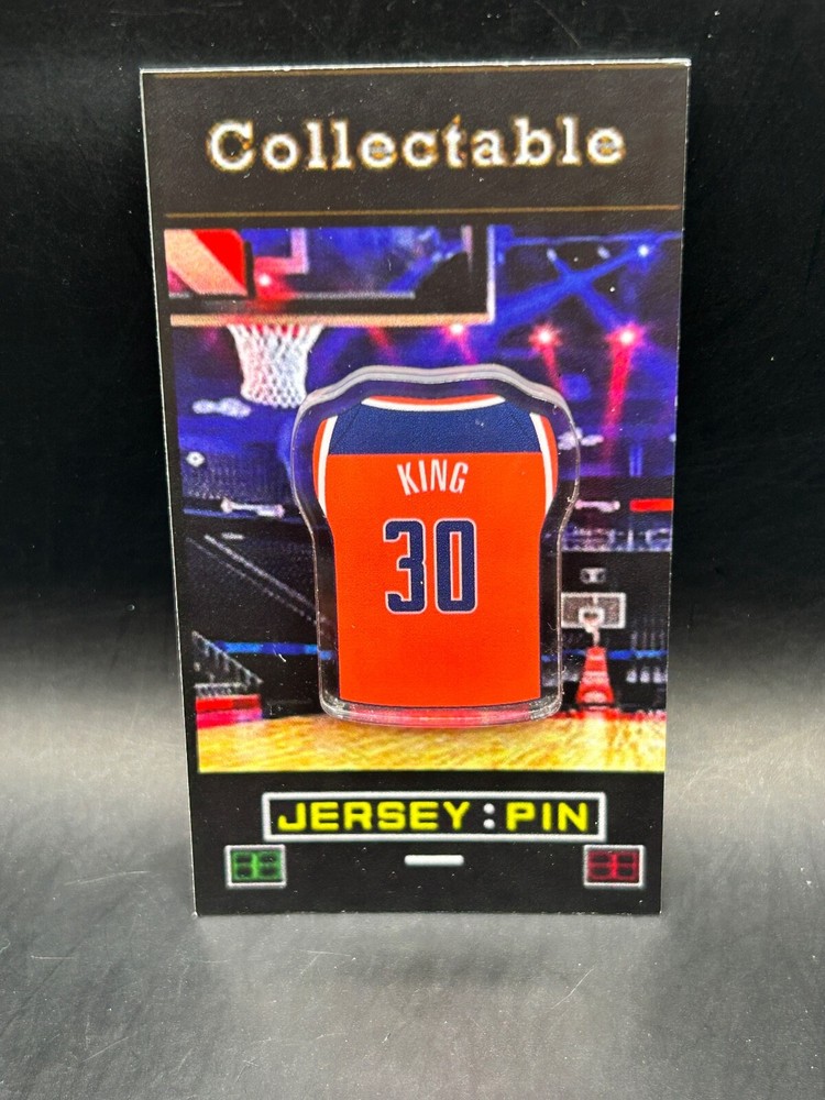 Washington Wizards/Bullets Bernard King  jersey lapel pin-Collectable-FREE SHIP
