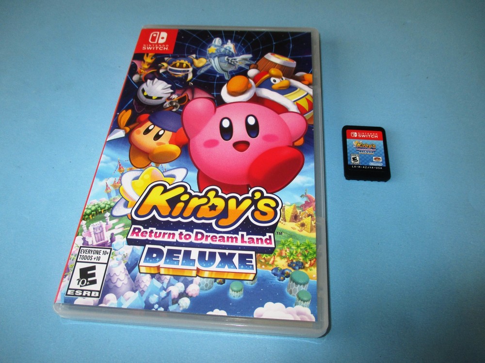 Kirby's Return to Dream Land Deluxe Nintendo Switch Game w/Case