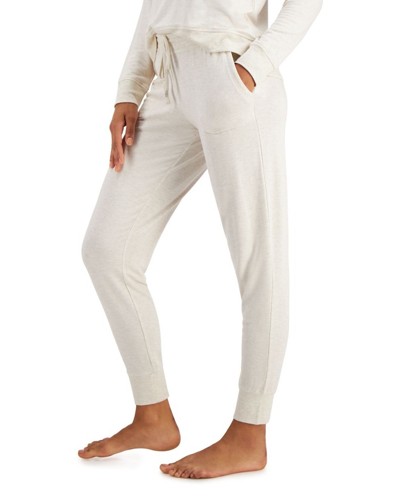 Alfani Womens XL Oatmeal Heather Sleep Pants