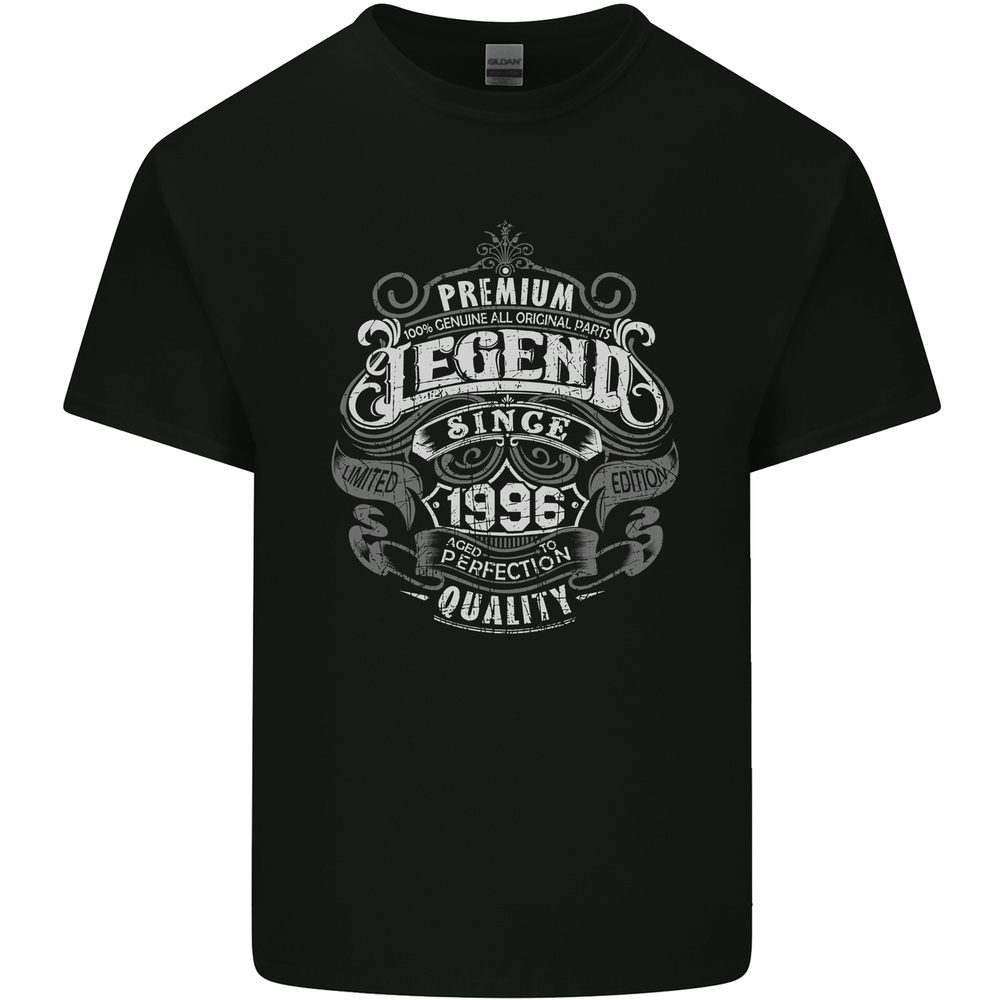 Premium Legend 27th Birthday 1996 Mens Cotton T-Shirt Tee Top