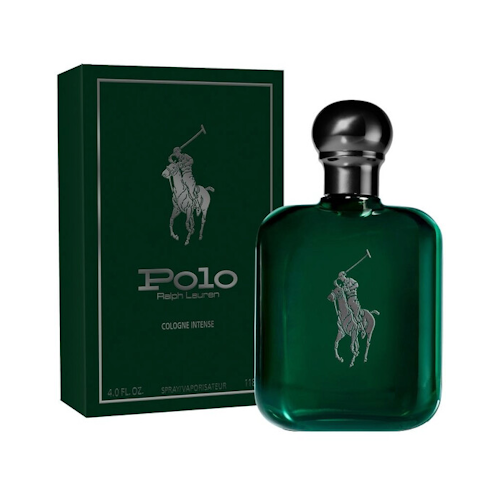 Polo Green Cologne Intense by Ralph Lauren 4.0 oz Cologne for Men New In Box