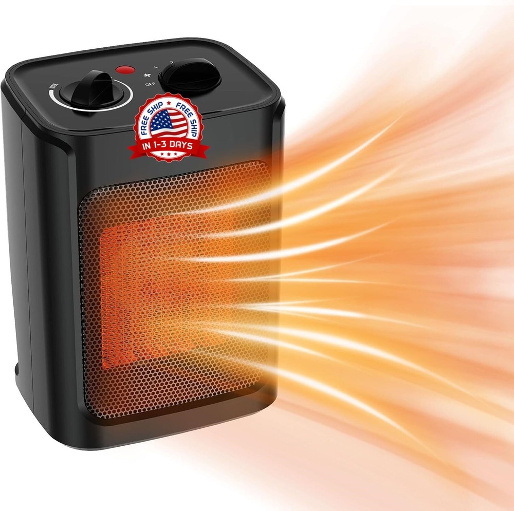 Calentadores espaciales de 1500 W para uso en interiores, portátiles
