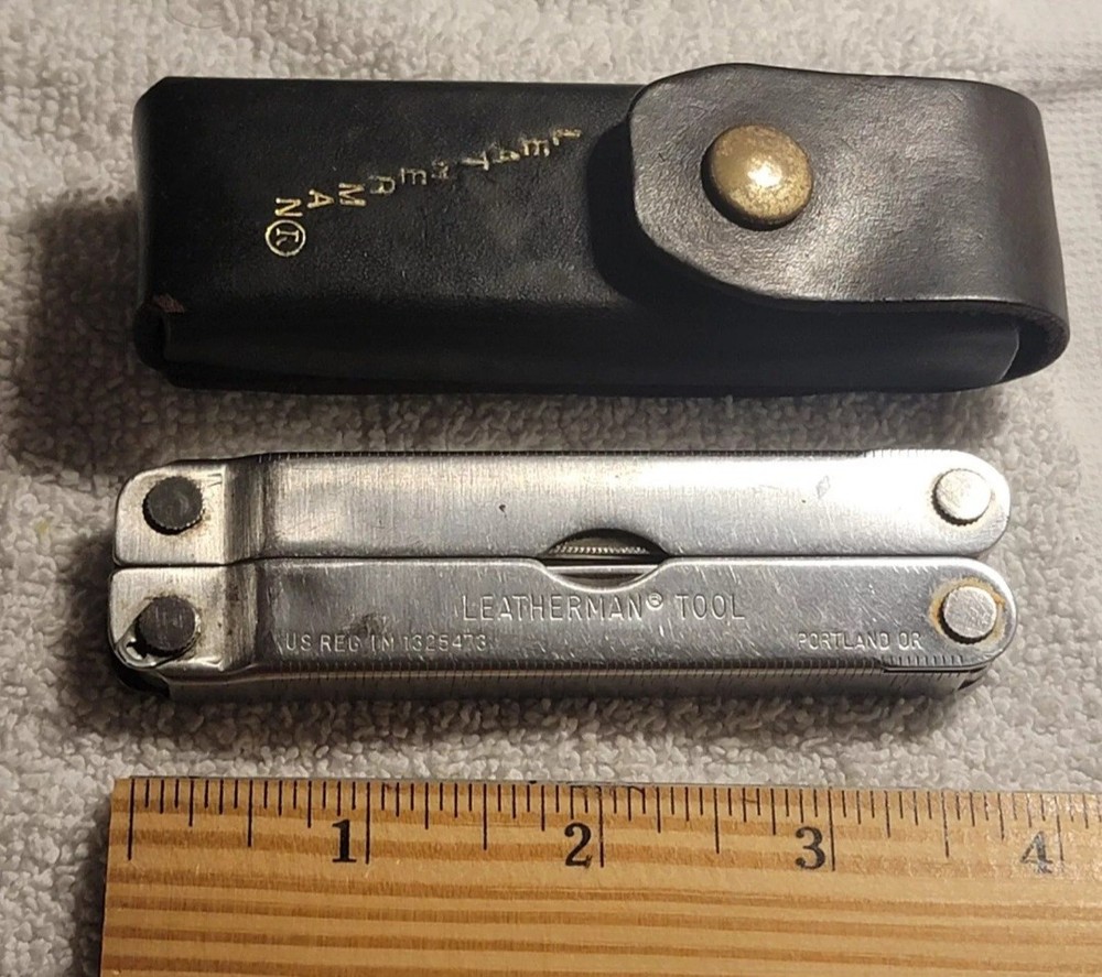 Vintage Leatherman 14-in-1 Multi-Tool with Original Sheath from Portland OR