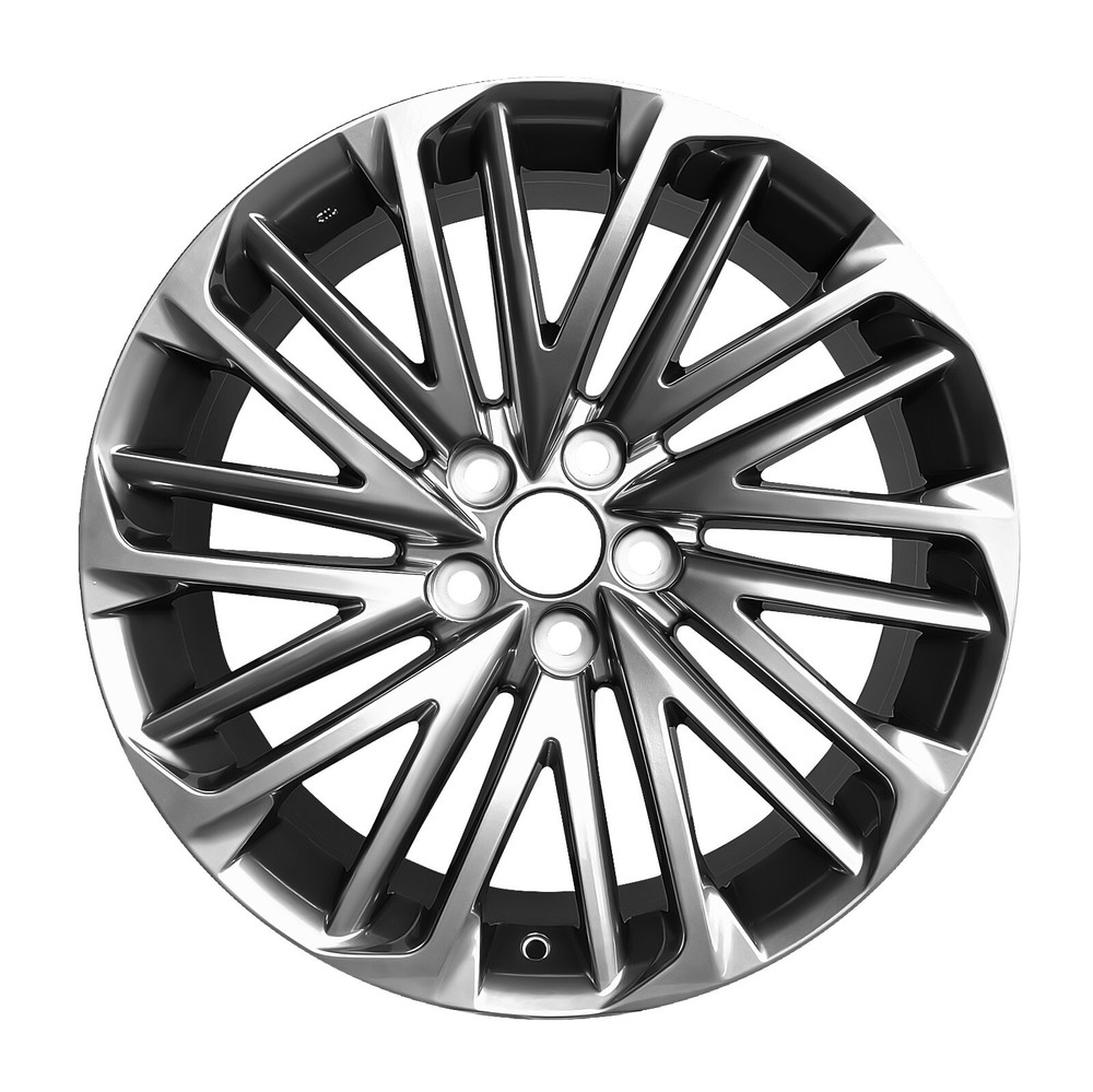 Lexus styled 18x8 Aluminum Auto Rim Hyper Black 4pcs.