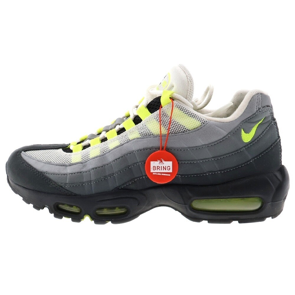 Nike AIR MAX 95 OG Neon Yellow Air Max 95 OG Yellow Grade Low Top Sneakers Gre