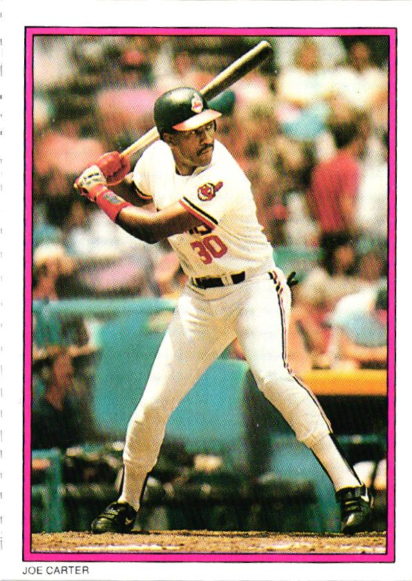 1988 Topps Glossy All-Star Mail-In #44 Joe Carter Baseball Card