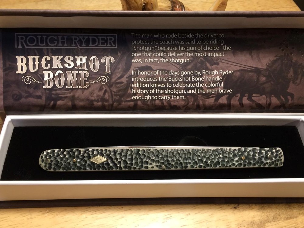 Rough Ryder Buckshot Bone Melon Tester 5 3/8